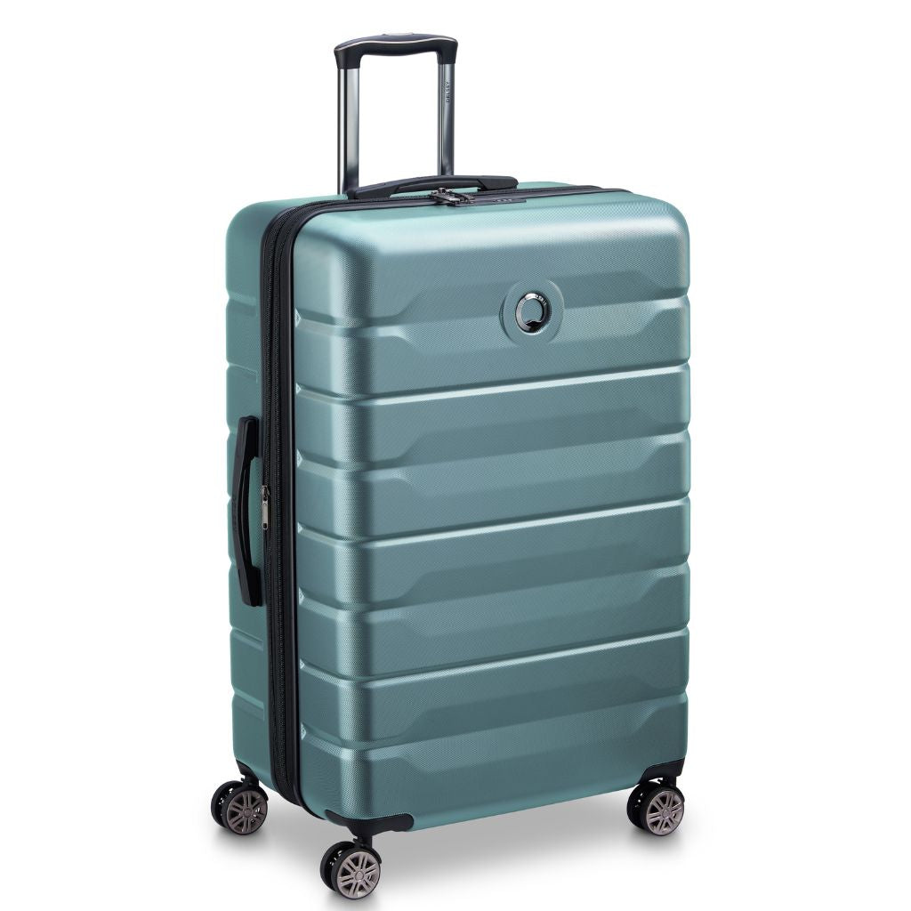 Delsey Air Amour 78cm Expandable Large Luggage - Green