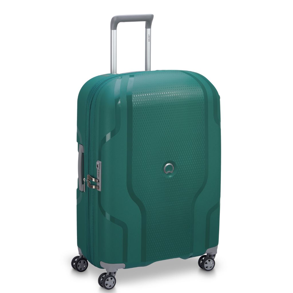 Delsey Clavel 71cm Medium Hardsided Spinner Luggage - Evergreen