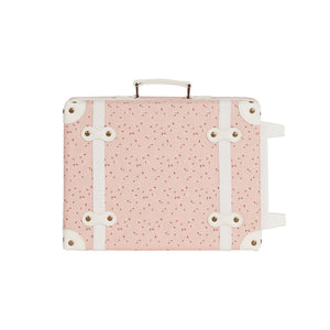 Olli Ella See-Ya Suitcase Pink Daisies