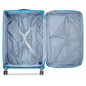 Delsey MARINGA 78cm Large Exp Softsided Luggage - Blue