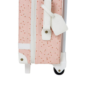 Olli Ella See-Ya Suitcase Pink Daisies