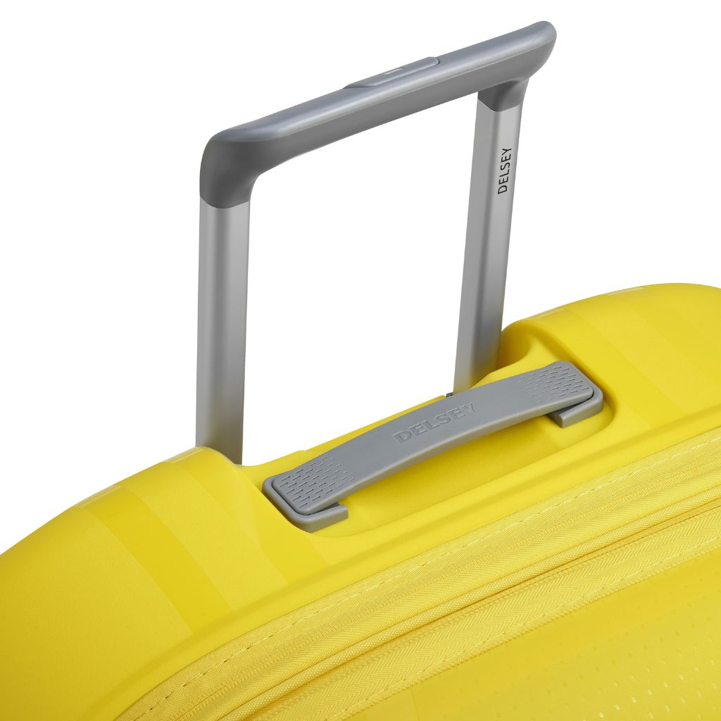 Delsey Clavel 76cm Medium Hardsided Spinner Luggage - Yellow - Love Luggage