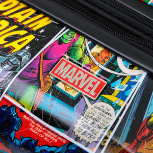 Marval Comic Carry On Hardsided Suitcase