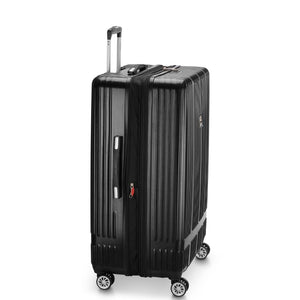 Delsey Irene 78cm Expandable Large Luggage - Black