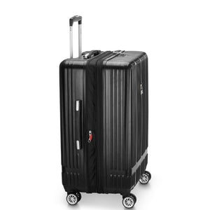 Delsey Irene 68cm Expandable Medium Luggage - Black