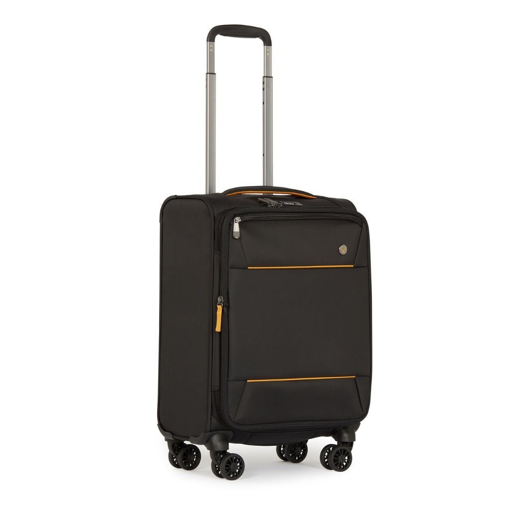 Antler Brixham 55cm Carry On Softsided Luggage - Black - Love Luggage
