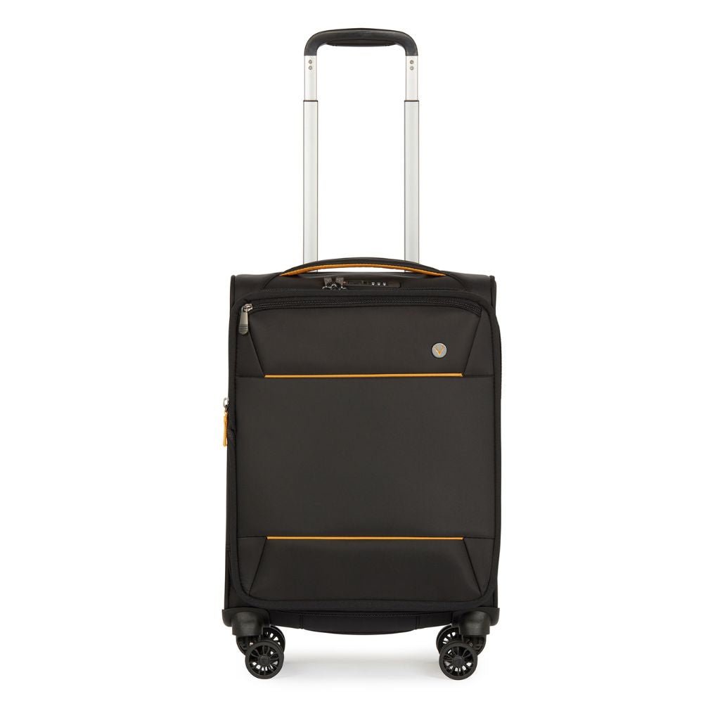 Antler Brixham 55cm Carry On Softsided Luggage - Black - Love Luggage