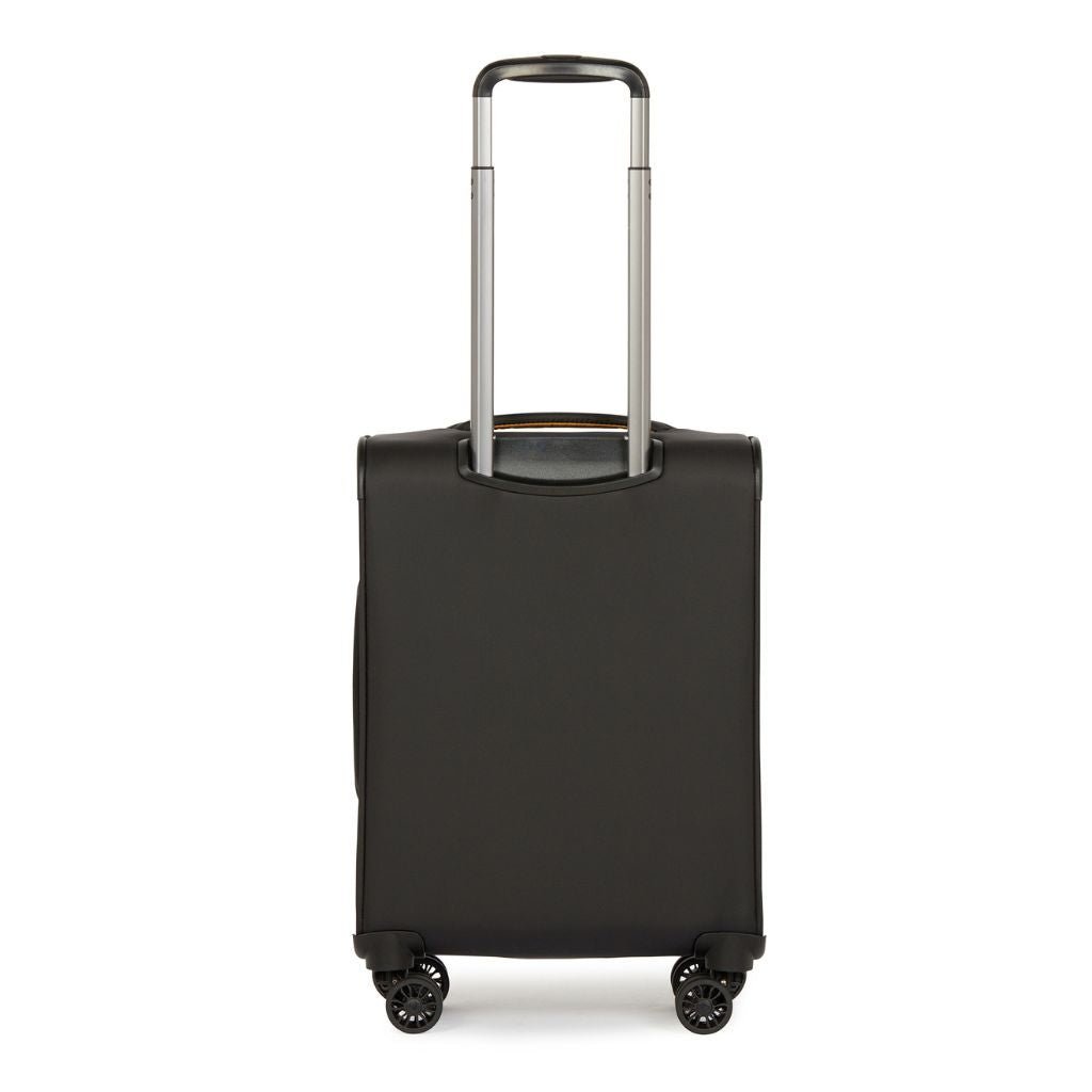 Antler Brixham 55cm Carry On Softsided Luggage - Black - Love Luggage