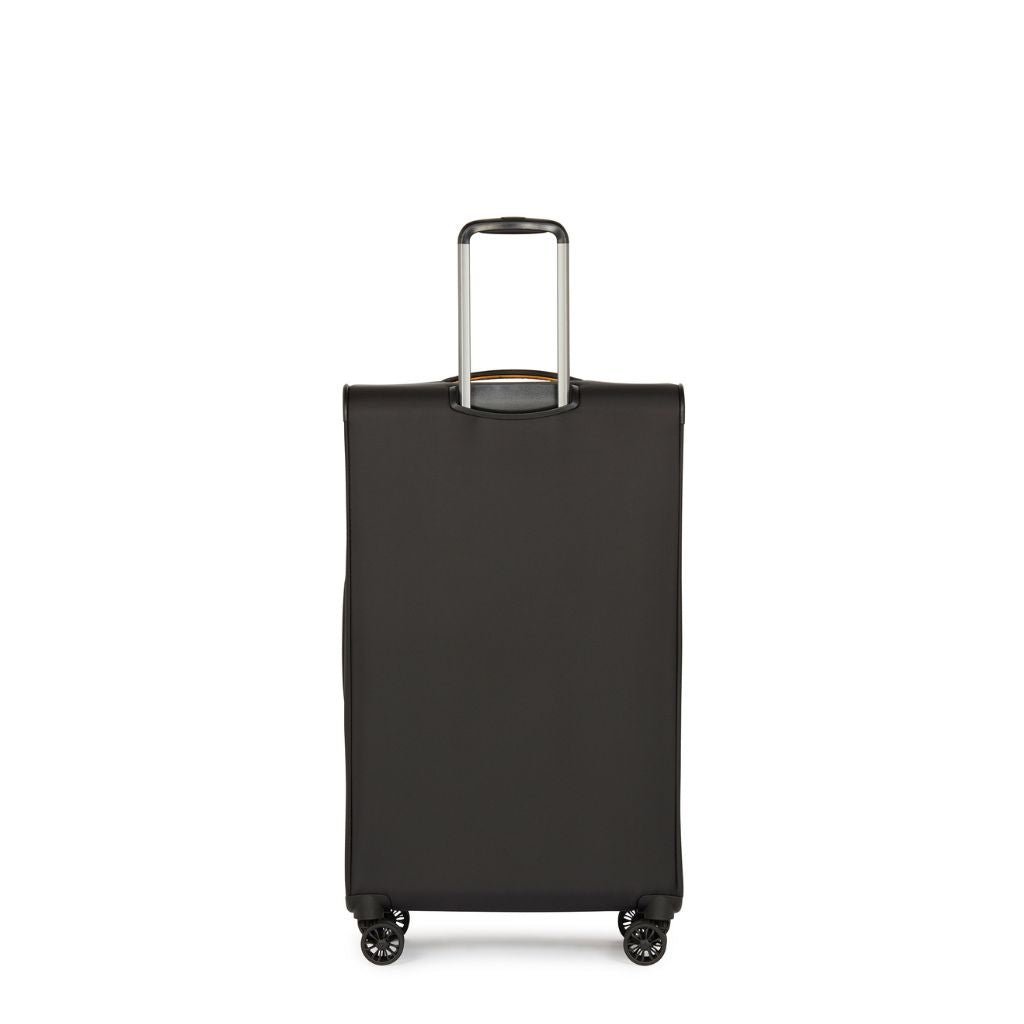 Antler Brixham 83cm Large Softsided Luggage - Black - Love Luggage
