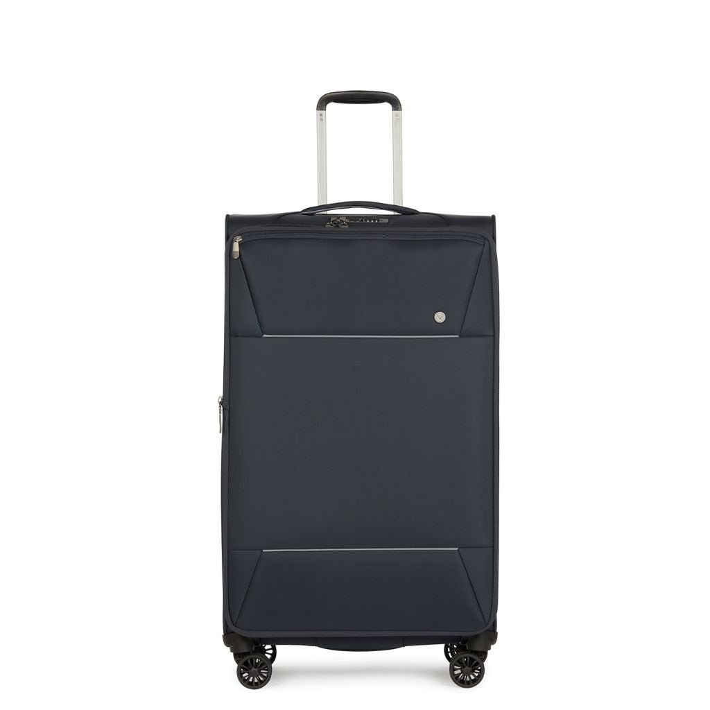 Antler Brixham 83cm Large Softsided Luggage - Navy - Love Luggage