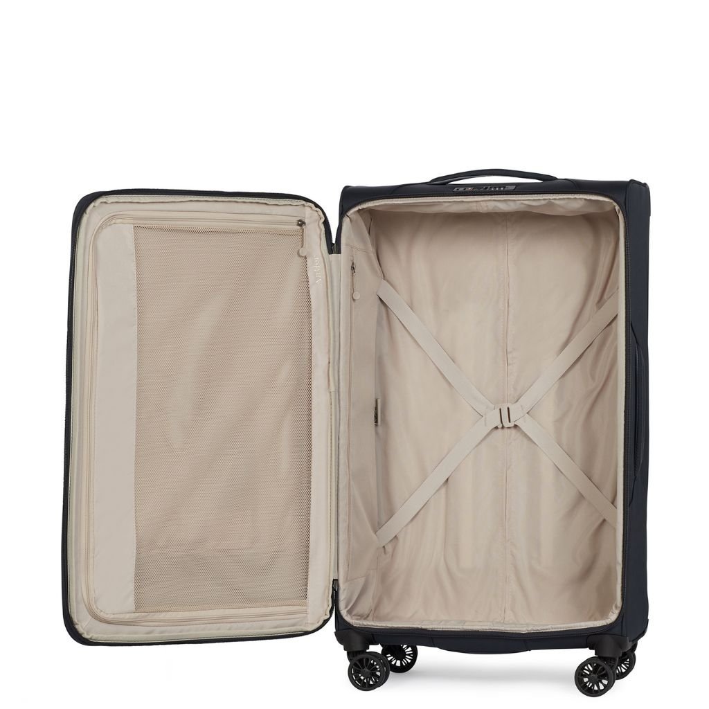Antler Brixham 83cm Large Softsided Luggage - Navy - Love Luggage