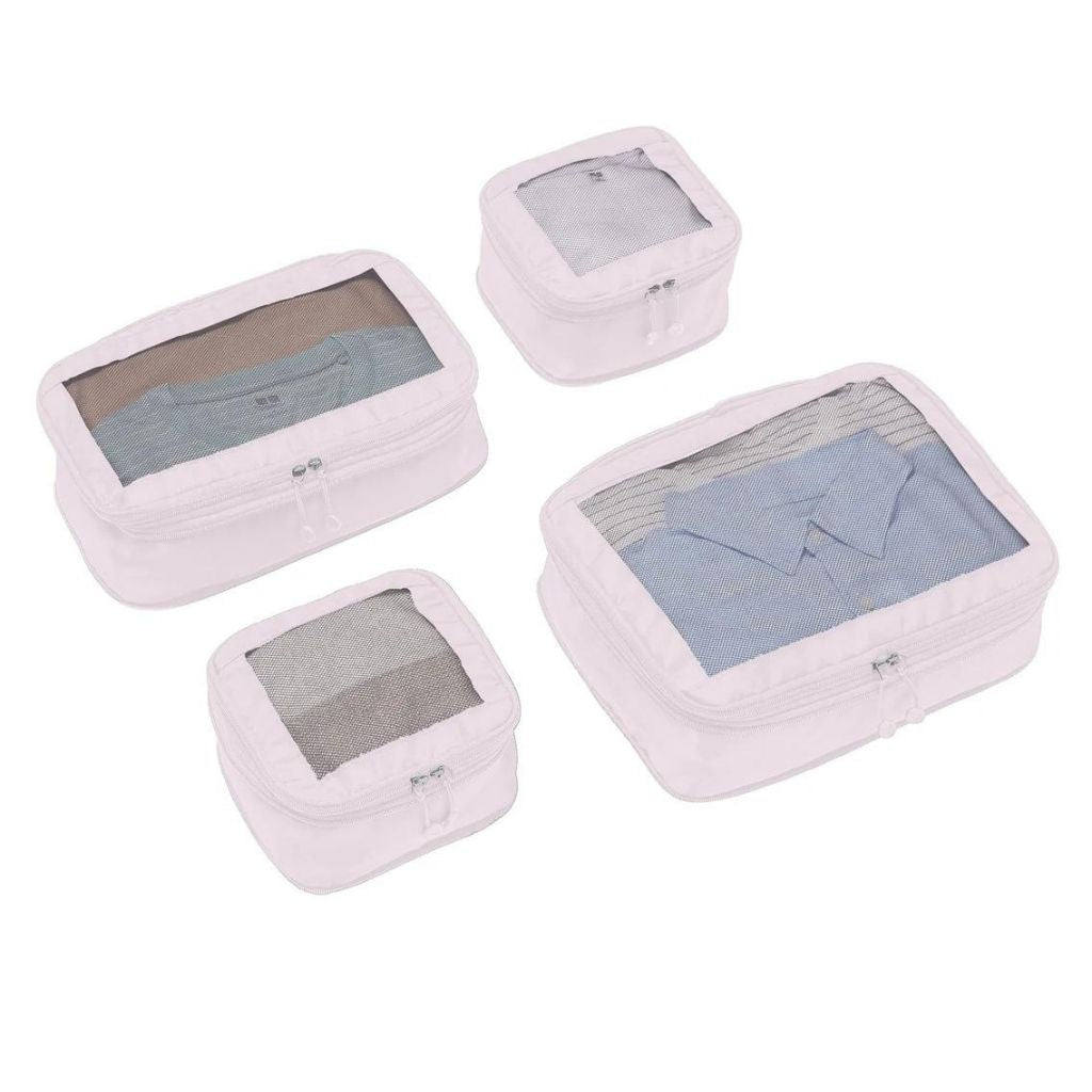 Antler Chelsea 4 Piece Packing Cubes Blush - Love Luggage