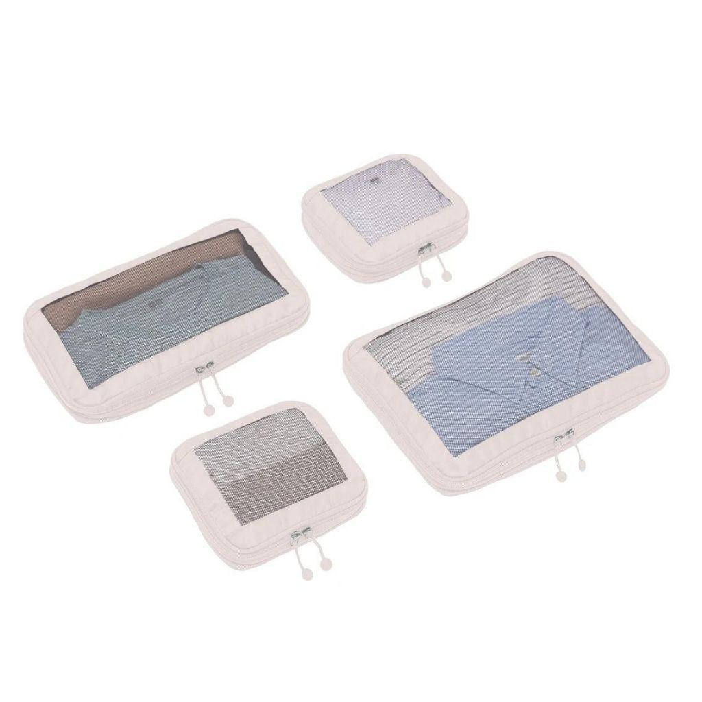 Antler Chelsea 4 Piece Packing Cubes Taupe - Love Luggage