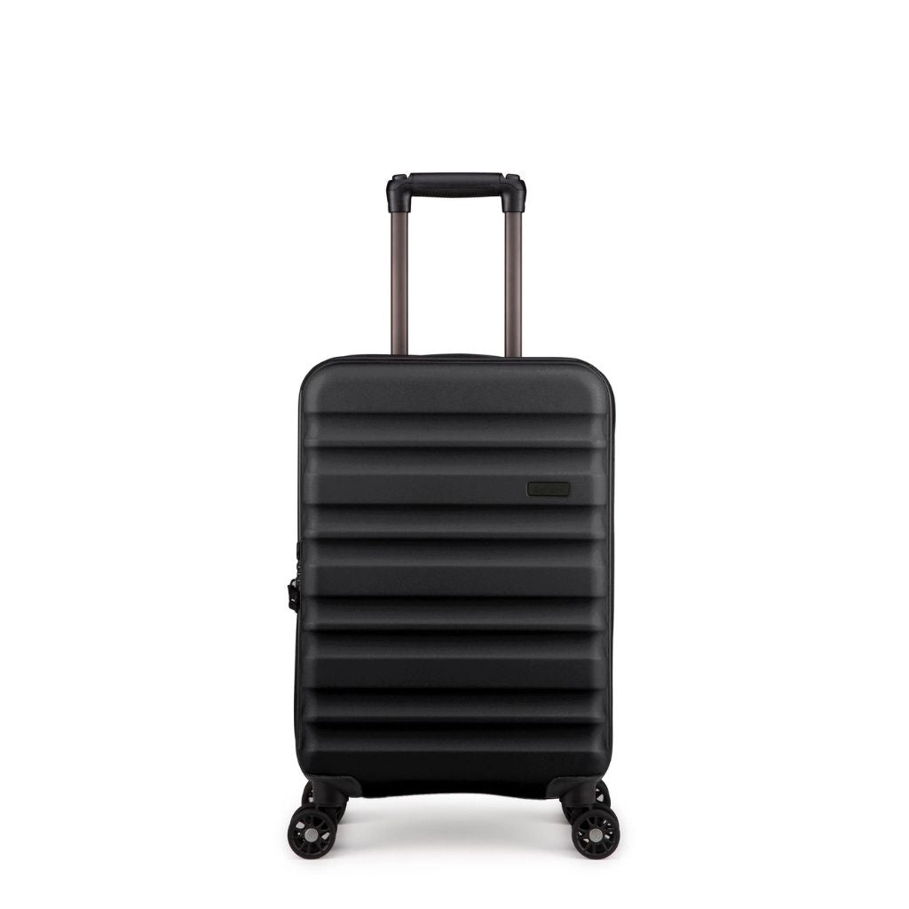 Antler Clifton 56cm Carry On Hardsided Luggage - Black - Love Luggage
