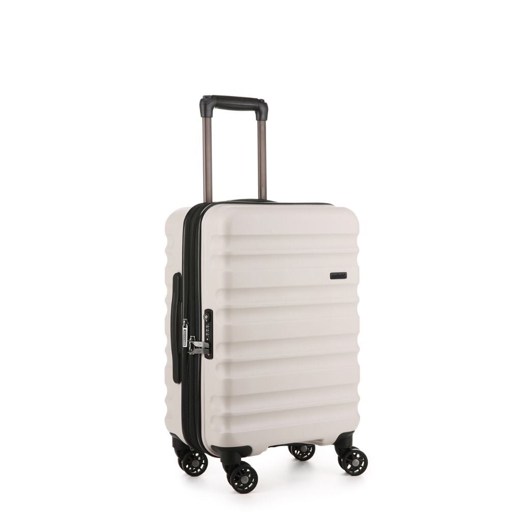 Antler Clifton 56cm Carry On Hardsided Luggage - Taupe - Love Luggage
