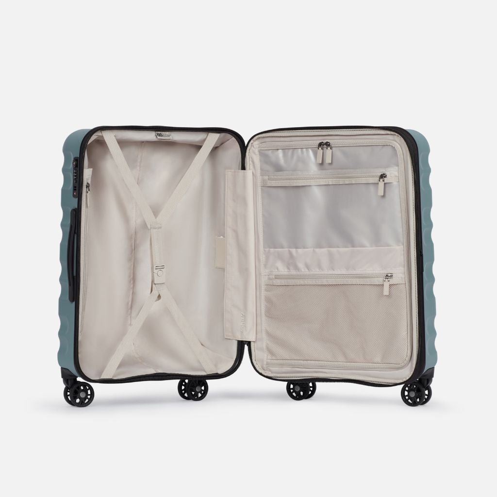 Antler Clifton 67cm Medium Hardsided Luggage - Mineral - Love Luggage