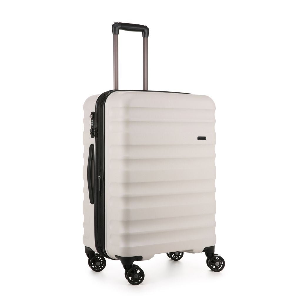 Antler Clifton 67cm Medium Hardsided Luggage - Taupe - Love Luggage