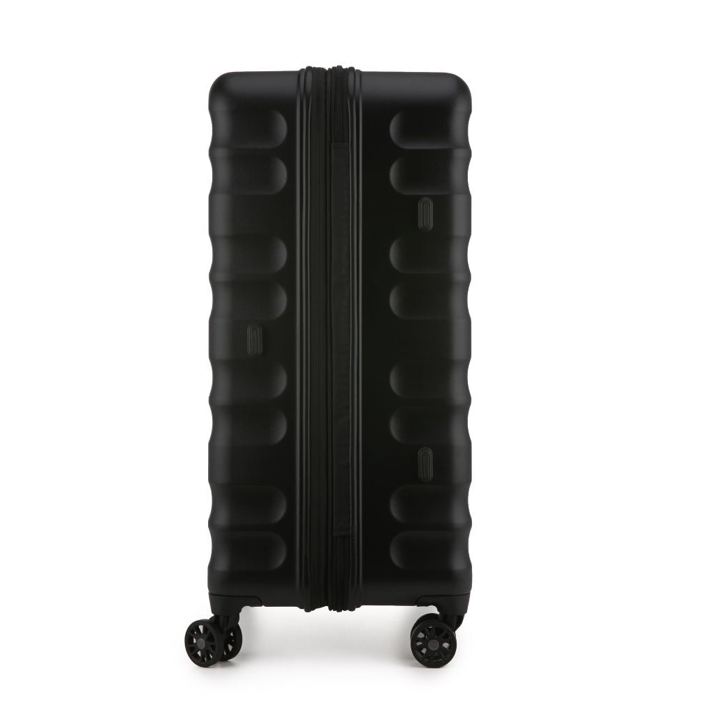 Antler Clifton 80cm Large Hardsided Luggage - Black - Love Luggage