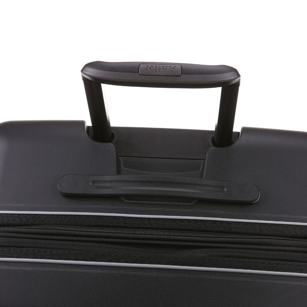 Antler Lincoln 56cm Carry On Hardsided Luggage - Black - Love Luggage
