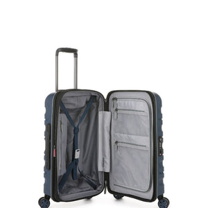 Antler Lincoln 56cm Carry On Hardsided Luggage - Navy - Love Luggage