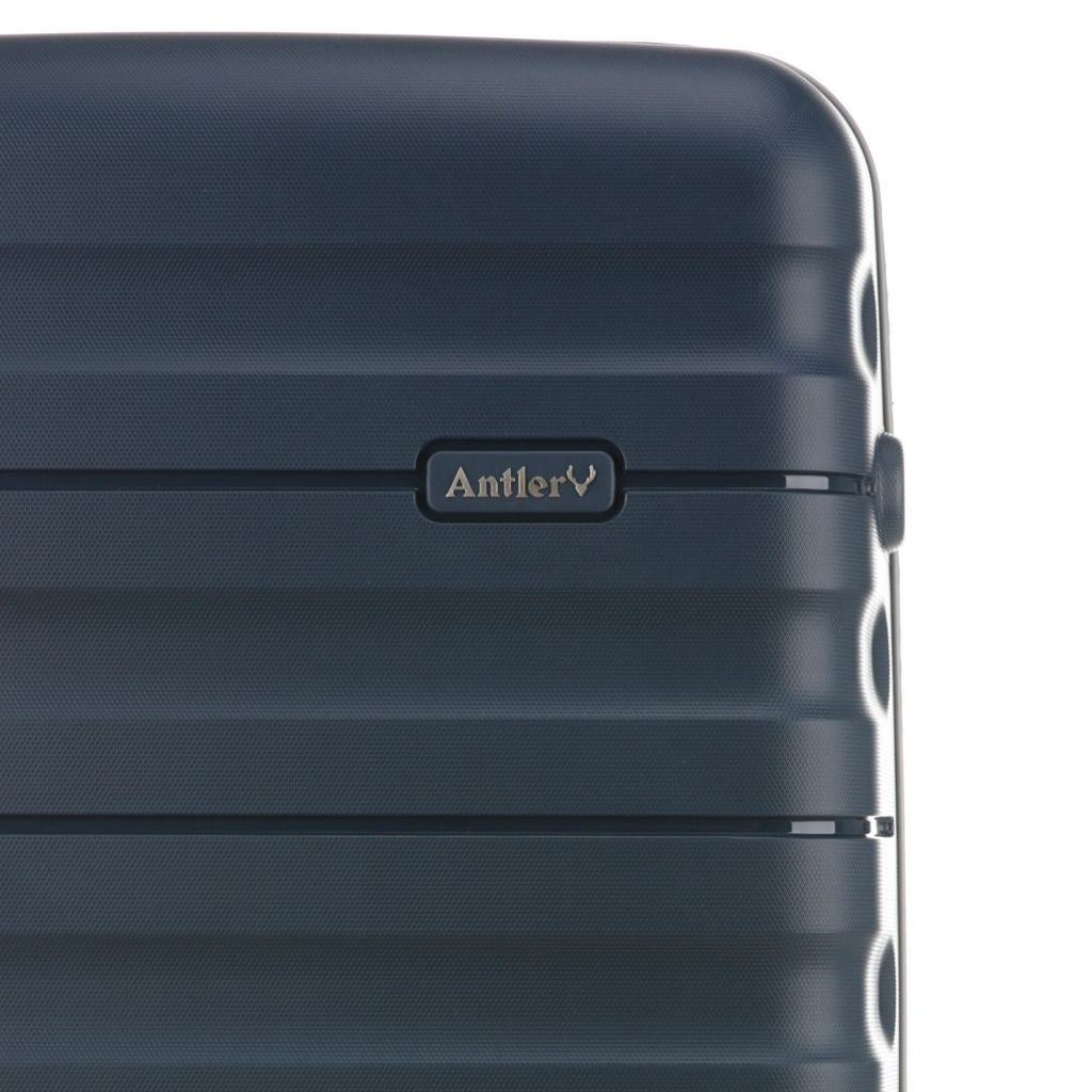 Antler Lincoln 56cm Carry On Hardsided Luggage - Navy - Love Luggage