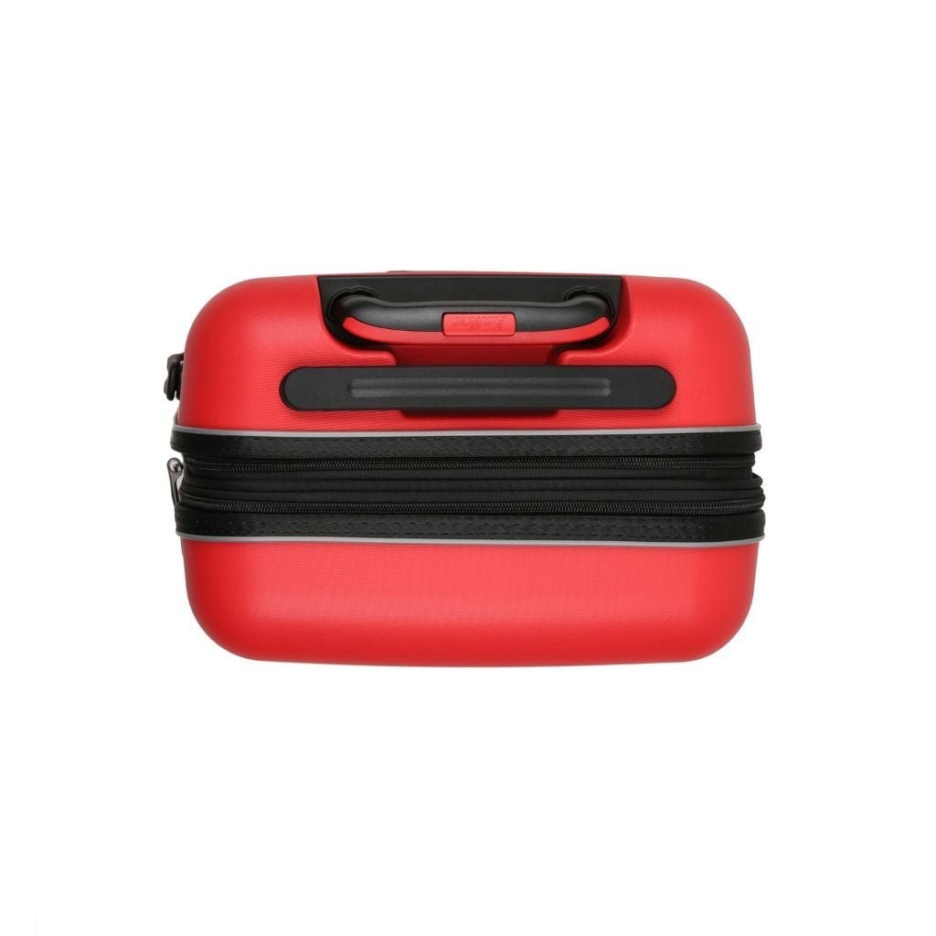Antler Lincoln 56cm Carry On Hardsided Luggage - Red - Love Luggage