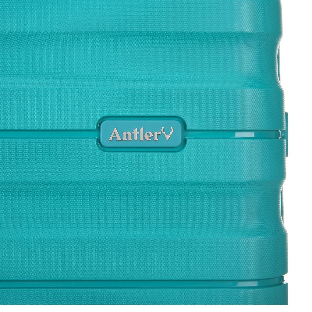 Antler Lincoln 56cm Carry On Hardsided Luggage - Teal - Love Luggage