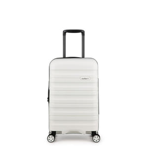 Antler Lincoln 56cm Carry On Hardsided Luggage - White - Love Luggage