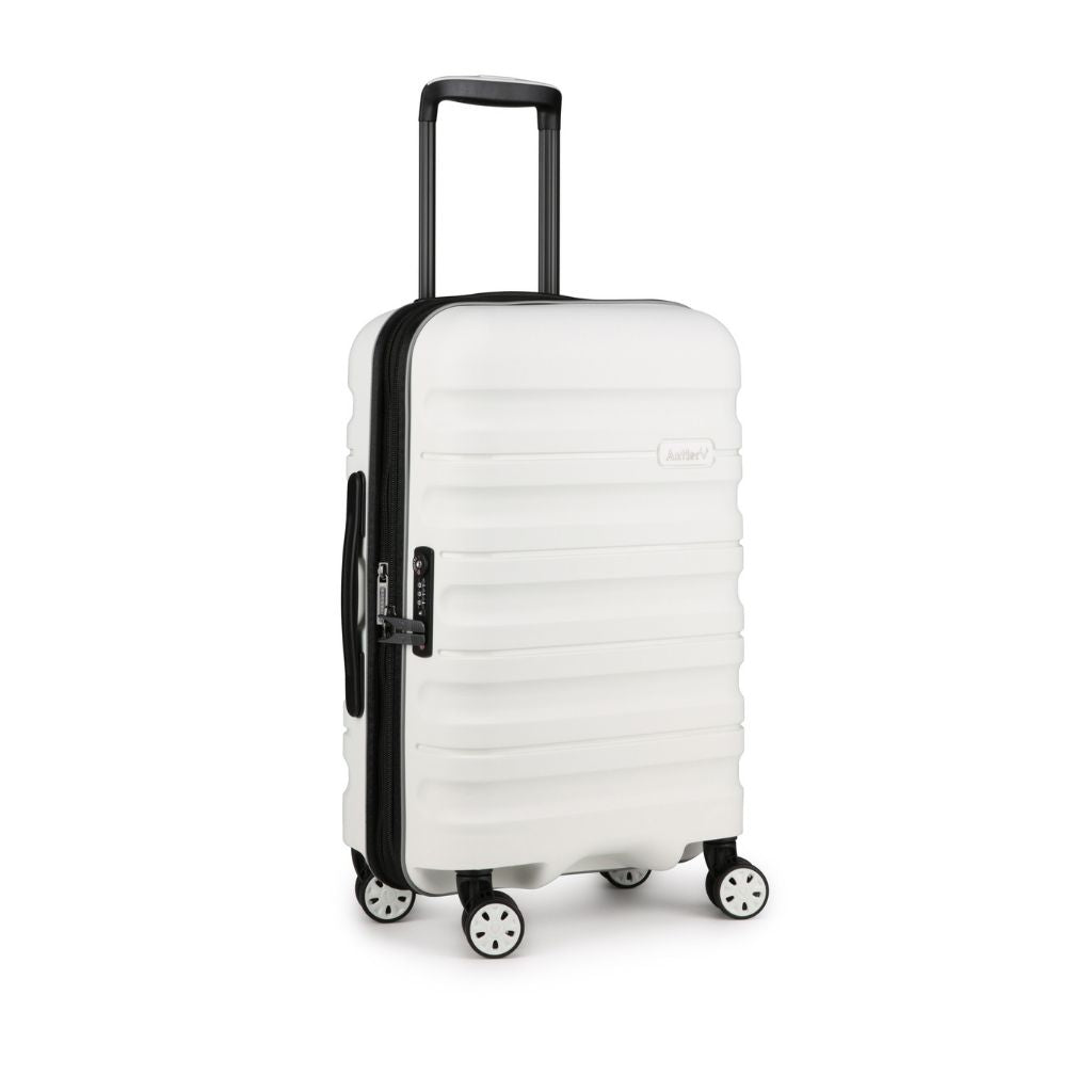 Antler Lincoln 56cm Carry On Hardsided Luggage - White - Love Luggage