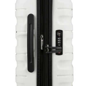 Antler Lincoln 56cm Carry On Hardsided Luggage - White - Love Luggage