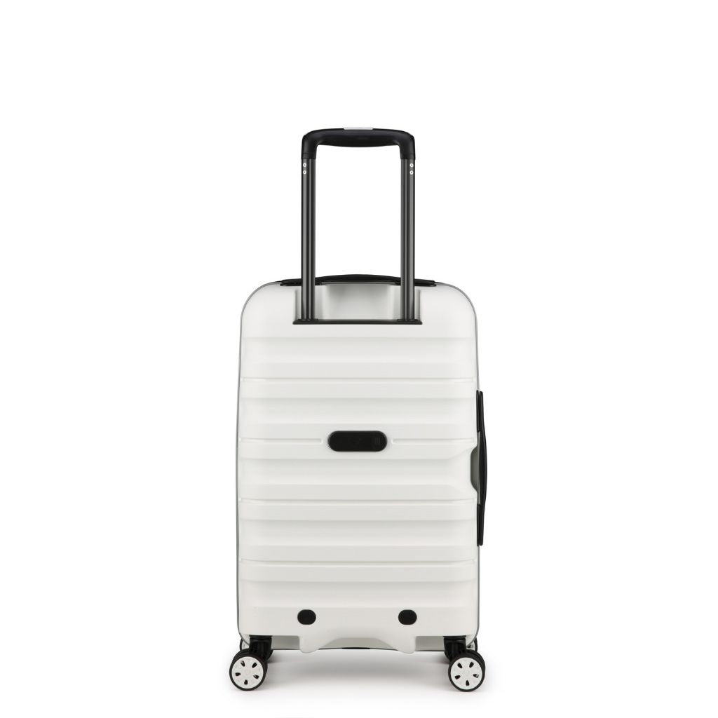 Antler Lincoln 56cm Carry On Hardsided Luggage - White - Love Luggage