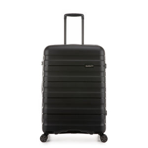Antler Lincoln 68cm Medium Hardsided Luggage - Black - Love Luggage