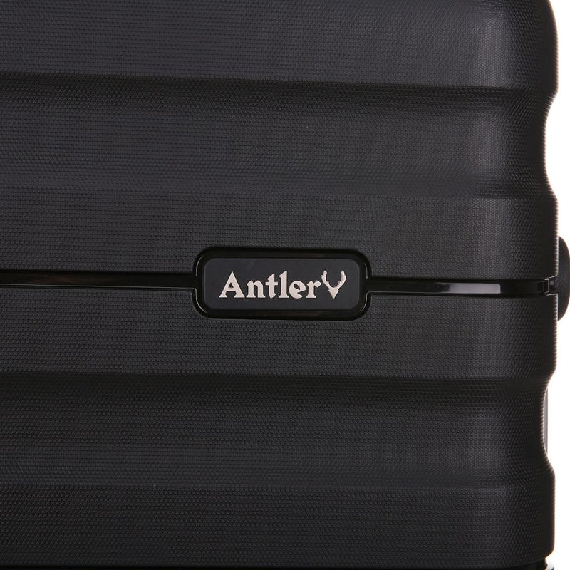 Antler Lincoln 68cm Medium Hardsided Luggage - Black - Love Luggage