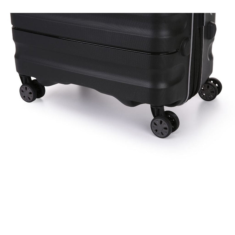 Antler Lincoln 68cm Medium Hardsided Luggage - Black - Love Luggage
