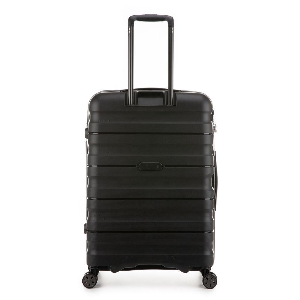 Antler Lincoln 68cm Medium Hardsided Luggage - Black - Love Luggage