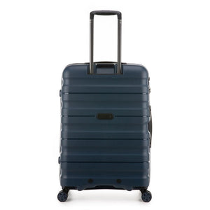 Antler Lincoln 68cm Medium Hardsided Luggage - Navy - Love Luggage
