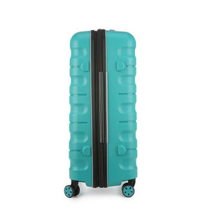 Antler Lincoln 68cm Medium Hardsided Luggage - Teal - Love Luggage