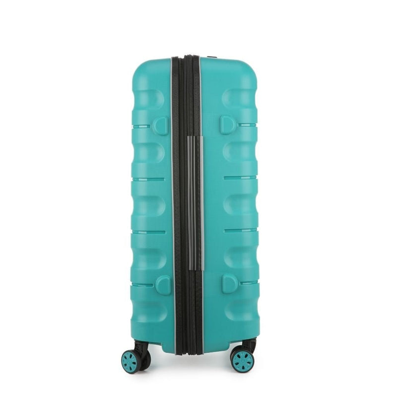 Antler Lincoln 68cm Medium Hardsided Luggage - Teal - Love Luggage
