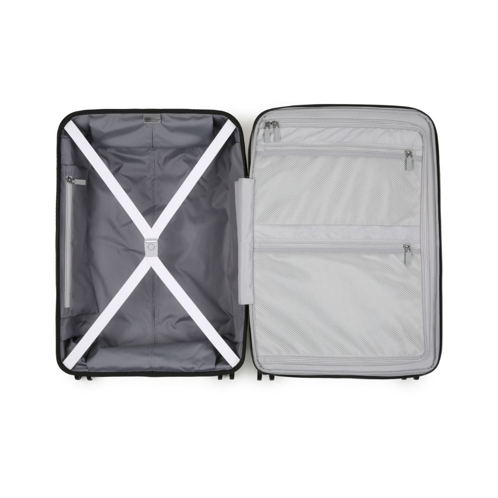 Antler Lincoln 68cm Medium Hardsided Luggage - White - Love Luggage