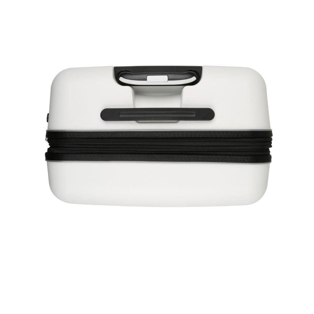 Antler Lincoln 68cm Medium Hardsided Luggage - White - Love Luggage