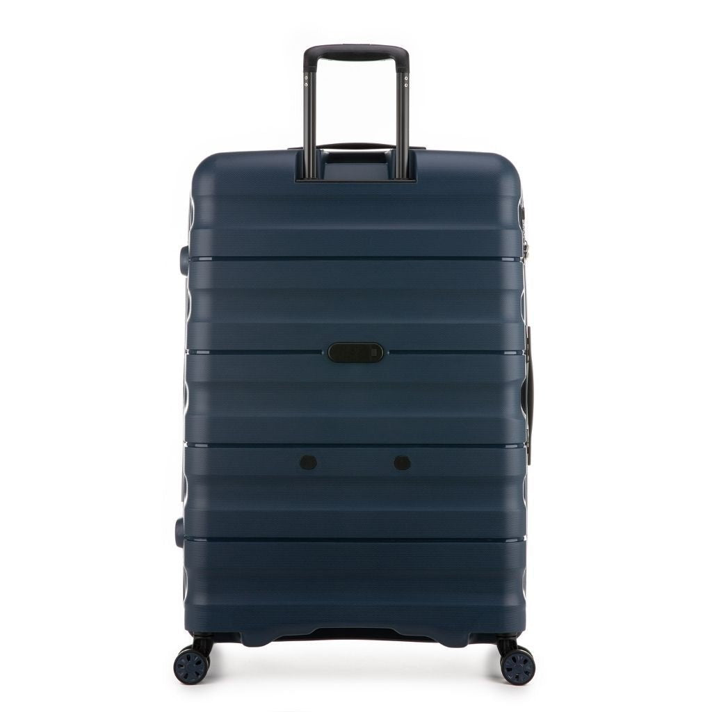 Antler Lincoln 80.5cm Large Hardsided Luggage - Navy - Love Luggage