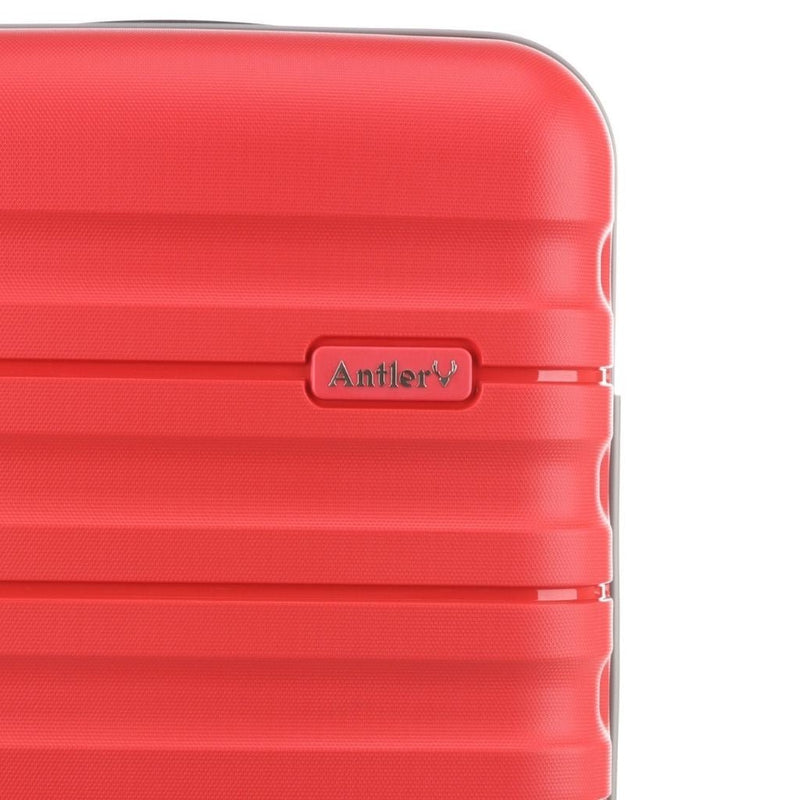 Antler Lincoln 80.5cm Large Hardsided Luggage - Red - Love Luggage