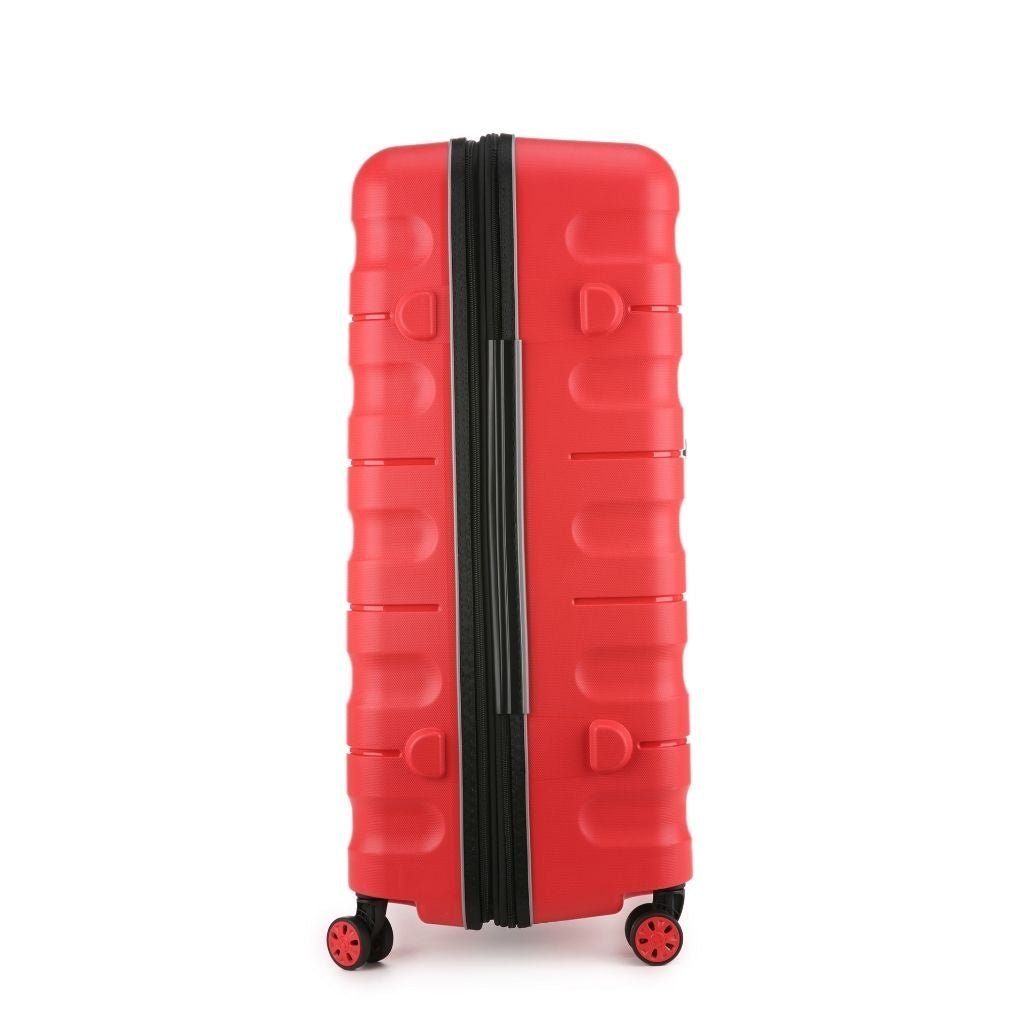 Antler Lincoln 80.5cm Large Hardsided Luggage - Red - Love Luggage