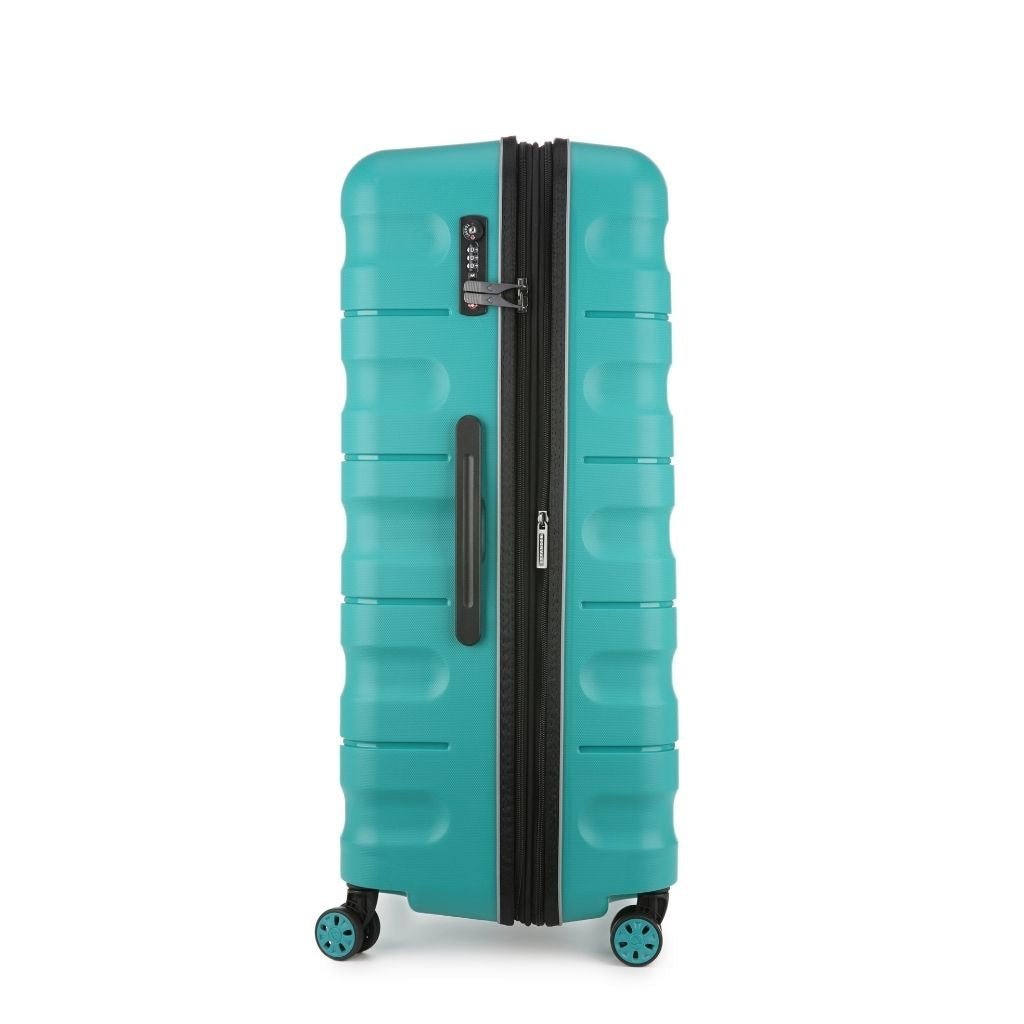 Antler Lincoln 80.5cm Large Hardsided Luggage - Teal - Love Luggage