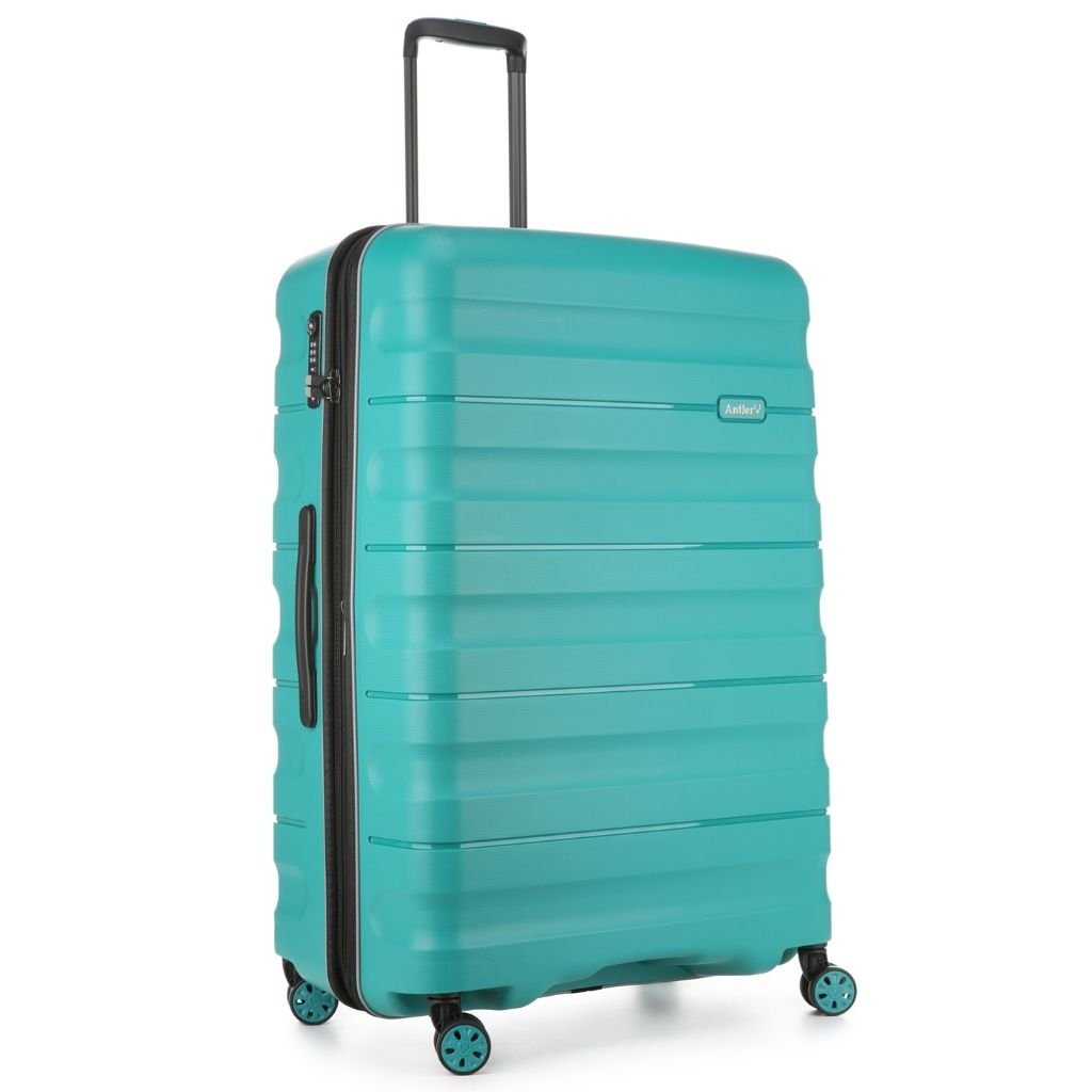Antler Lincoln 80.5cm Large Hardsided Luggage - Teal - Love Luggage