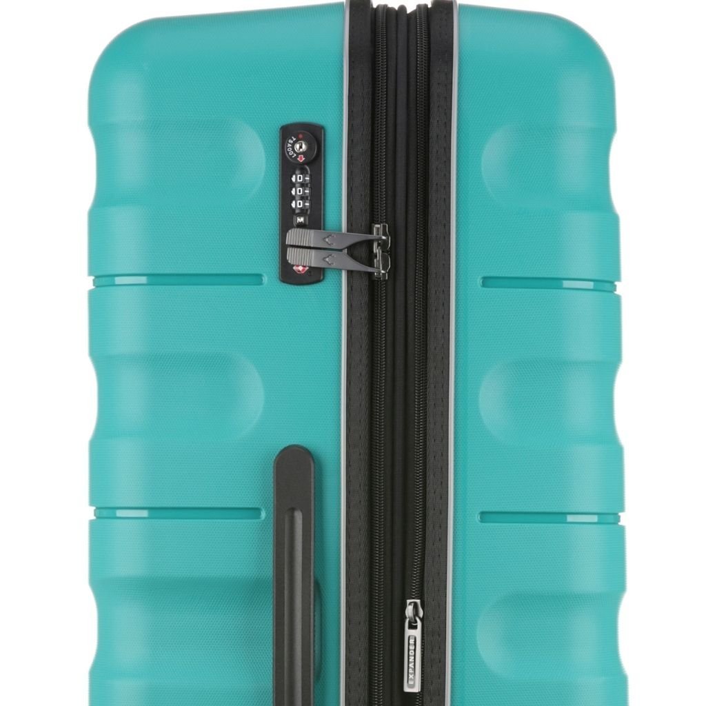 Antler Lincoln 80.5cm Large Hardsided Luggage - Teal - Love Luggage