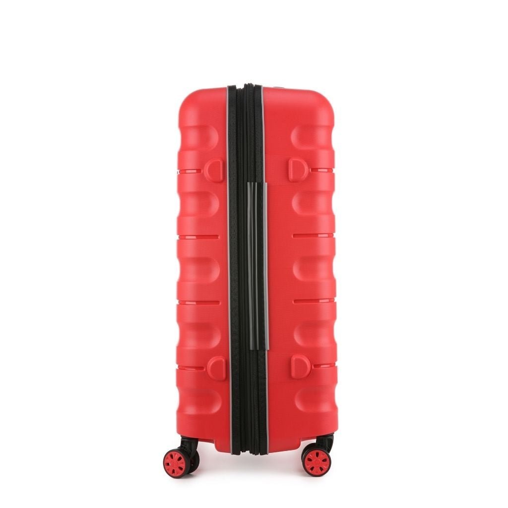 Antler Lincoln Hardsided Luggage 3 Piece Set - Red - Love Luggage