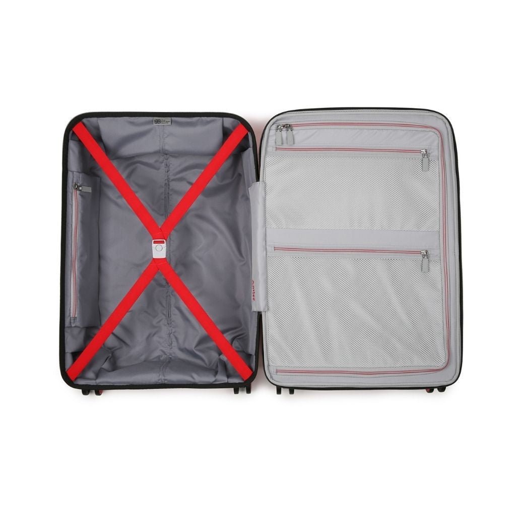Antler Lincoln Hardsided Luggage 3 Piece Set - Red - Love Luggage