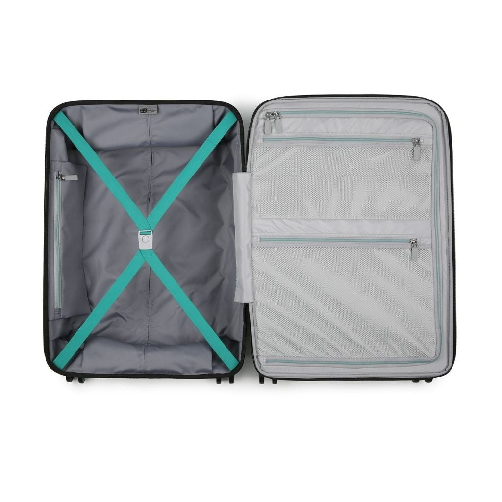 Antler Lincoln Hardsided Luggage 3 Piece Set - Teal - Love Luggage