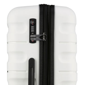 Antler Lincoln Hardsided Luggage 3 Piece Set - White - Love Luggage